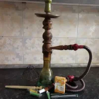 قلیون تنه چوبی
