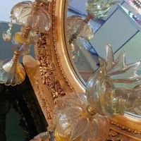 آینه و شمعدان|بوفه، ویترین، کنسول|بمپور, |دیوار