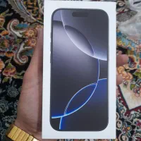 گوشی ایفون ۱۶پرو ۱۲۸کیک رم۸ بدون رجستررنگ مشکی