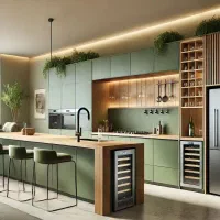 کابینت آماده و کمد دیواری کد ۲۰۰۴|مصالح و تجهیزات ساختمان|رشت, حافظ آباد|دیوار