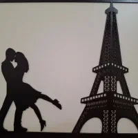 هدیه روز عشق * تابلوی برش لیزر