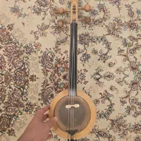 کمانچه مهر حاتمی چوب افرا دسته آبنوس