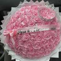 گل رز ربانی دست گل باکس گل|گل مصنوعی|اصفهان, شهرک کاوه|دیوار