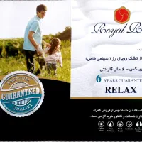 دو عدد تشک طبی فنری رویال رُز پددار تک‌نفره