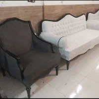 مبل استیل فرانسوی ابزاری کلاسیک آداک|مبلمان خانگی و میز عسلی|مشهد, گرجی علیا|دیوار