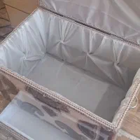 صندوقچه و سطل و جعبه دستمال پته|صنایع دستی و سایر لوازم تزئینی|کرمان, |دیوار