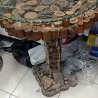 میز چوبی خوشگل مناسب کافه و زیر مانکنی|میز و صندلی غذاخوری|کرمانشاه, |دیوار