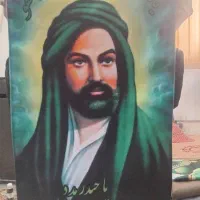 کتیبه|تابلو، نقاشی، عکس|قم, صفائیه|دیوار