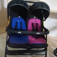 کالسکه دوقلو جویی|کالسکه و لوازم جانبی|زاهدان, |دیوار