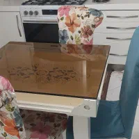 میز صبحانه خوری 4 نفره|میز و صندلی غذاخوری|ابریشم, |دیوار