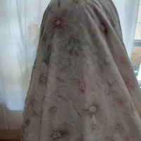 چادر  حریر   مشکی  نو