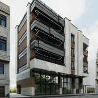 طراحی نما و دکراسیون داخلی و تهیه نقشه شهرداری