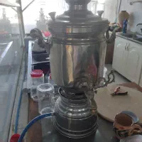سماور برنجی ده لیتری