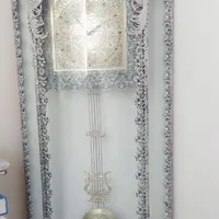 ساعت ایستاده فلزی