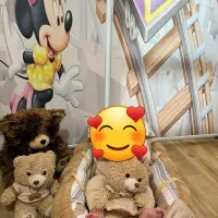 پرده تصویری اتاق کودک سه بعدی کرکره ای میکی موز