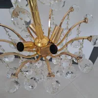 لوستر چهار شعله کریستالی