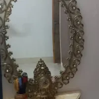 آینه شمعدان سلطنتی فلزی