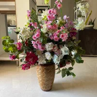 گل و گلدان|گل مصنوعی|الوند, |دیوار