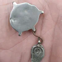 پلاک قاجاری عقیق یمن|کلکسیون اشیاء عتیقه|جیرفت, |دیوار