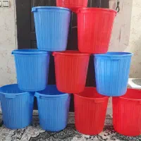 سطل بزرگ پلاستیکی