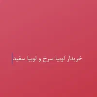 لوبیا سرخ و سفید