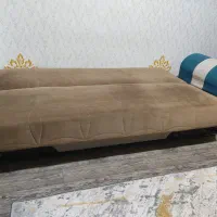 کاناپه سه نفره تخت خوابشو باکس دار