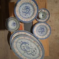 سرویس قدیمی برنجی