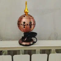 اسپند دود کن برقی رنگ مسی
