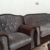 مبل راحتی ۷ نفره|مبلمان خانگی و میز عسلی|رشت, دخانیات|دیوار