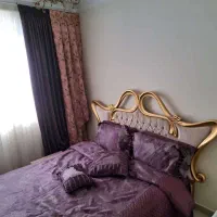 تخت دونفره هایگلس نسکافه ای با تشک و رو تختی|تخت و سرویس خواب|تهران, مینای جنوبی|دیوار