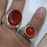 انگشتر نقره پنبه ای وزن۴۴گرم|جواهرات|قم, محمد آباد|دیوار