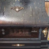 بخاری گازی طرح شومینه