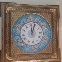 ساعت دیواری، خاتم کاری، نفیس