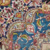 قالیچه تبریز جفت|فرش|قم, باجک یک|دیوار