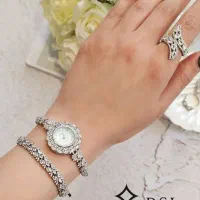 ساعت نقره زنانه و مردانه / نقره حمیدی|جواهرات|تبریز, |دیوار