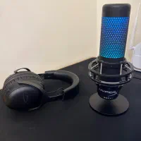 ست میکروفون و هدست hyperX