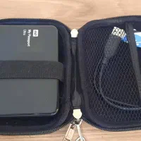 هارد اکسترنال 2ترا وسترن (Western Digital)WD+کیف