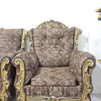 مبل ۷نفره سالم تمیز بدون پارگی و شکستگی|مبلمان خانگی و میز عسلی|چابهار, |دیوار