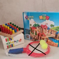 اسباب بازی ساختنی، چیدمان چوبی و عروسک