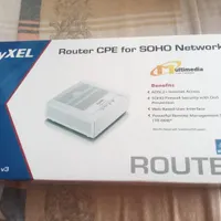 مودمzyxel بسیارتمیز ونو، باکارتن