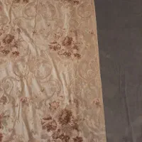 والان پرده به همراه مخمل زیر
