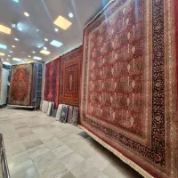 ۱۲ متری فرش سرو زندگی بهار نارنج افشون دستی