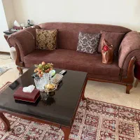 مبل راحتی ۸ نفره با میز ناهار خوری چهار نفره|مبلمان خانگی و میز عسلی|تهران, جمال‌زاده|دیوار
