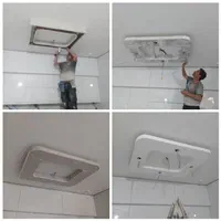 کناف کاری. نقاشی ساختمان