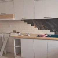 کاشی کار کاشیکار بین کابینتی بین کابینت ماربل شیت
