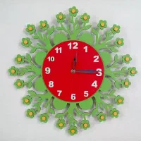 ساعت دیواری دکوراتیو چوبی ، تعداد محدود