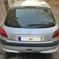 ۲۰۶ تیپ ۲ مدل ۸۸|خودرو سواری و وانت|تهران, لویزان|دیوار