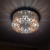 لوستر  کریستالی و دیوار کوب|لوستر و چراغ آویز|رشت, پیرسرا|دیوار