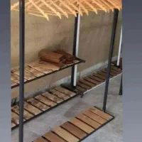 بند رخت ورگال لباس|کتابخانه، شلف، قفسه‌های دیواری|نیشابور, تیپ زرهی ۲۱  امام رضا (ع)|دیوار