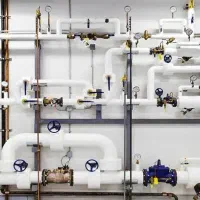 تاسیسات ساختمان، لوله کشی، پمپ و مخزن، شیرآلات